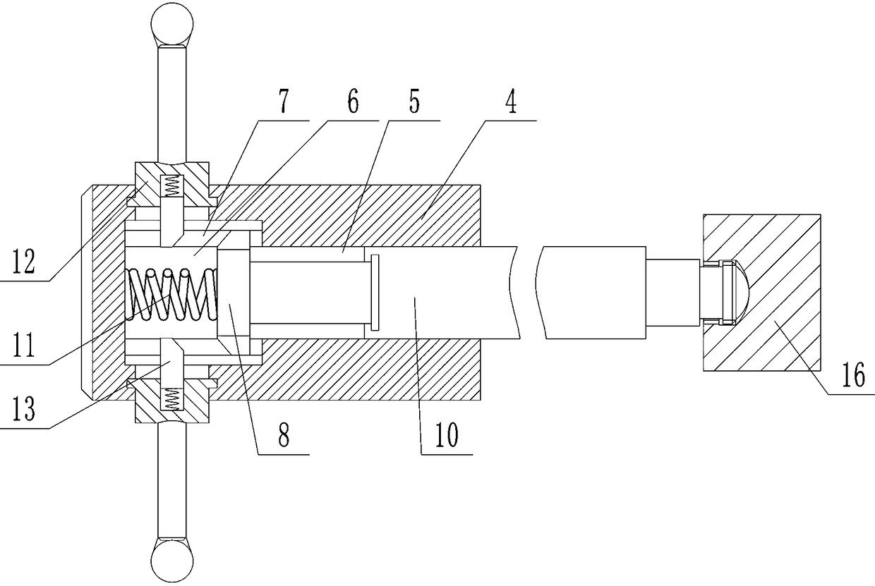 Anti-overpressure pressing device