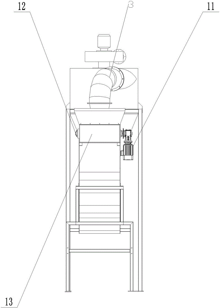 Glass plastic airflow separator