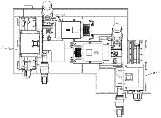 Novel double-station numerical control end surface grinding machine