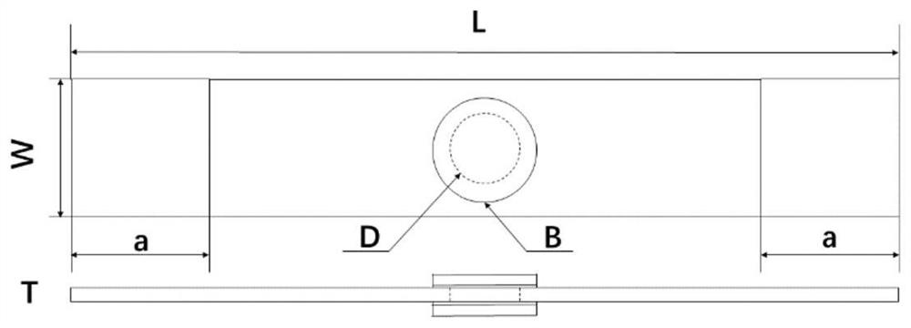 Method for determining ultimate load of composite laminated plate after patching and repairing