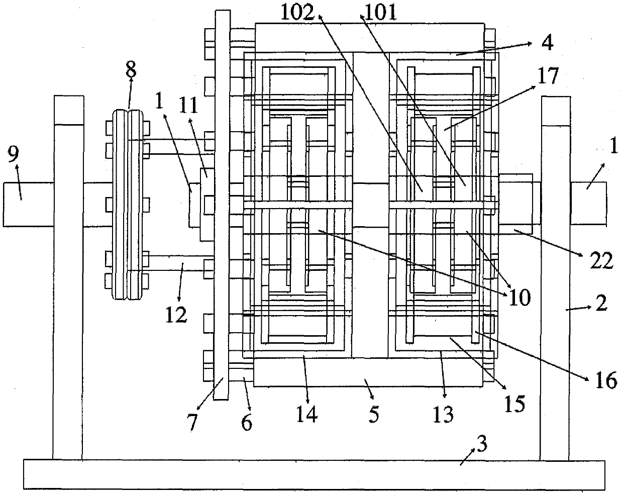 Efficient direct-current generator