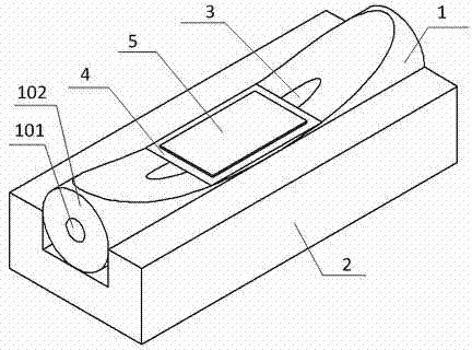 All-fiber electro-optical modulator based on graphene materials and method thereof