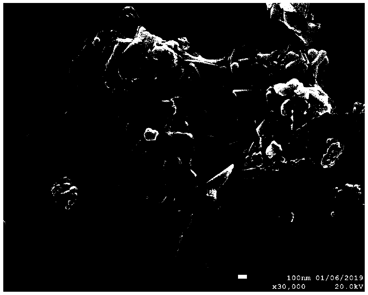 Production method of microcrystalline mullite type calcined kaolin, obtained product and application