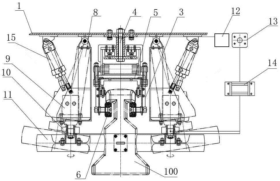 Intelligent position-shifting car for highway guardrails