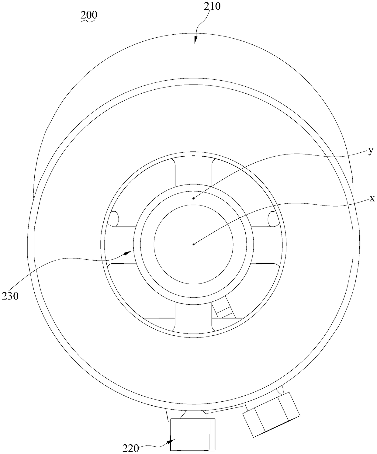 Burner and gas cooking appliance