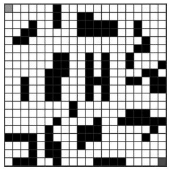 Robot path planning method of multi-intelligent optimization parallel algorithm