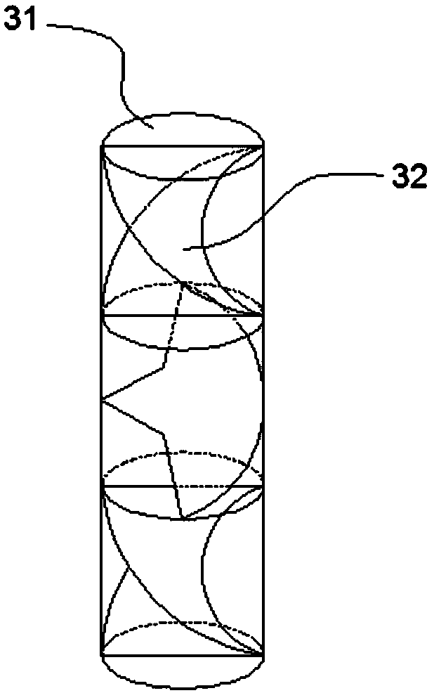 Sewage treatment device, method and system