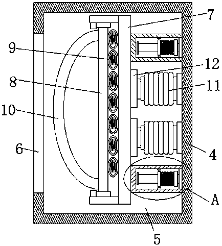 Anti-falling protection device for wheeled robot