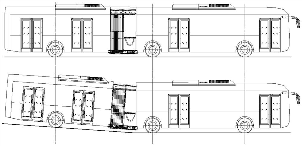 A Calculation Method of Axle Load of Articulated Three-axle Bus