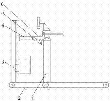 Printing paper stack dividing and conveying device