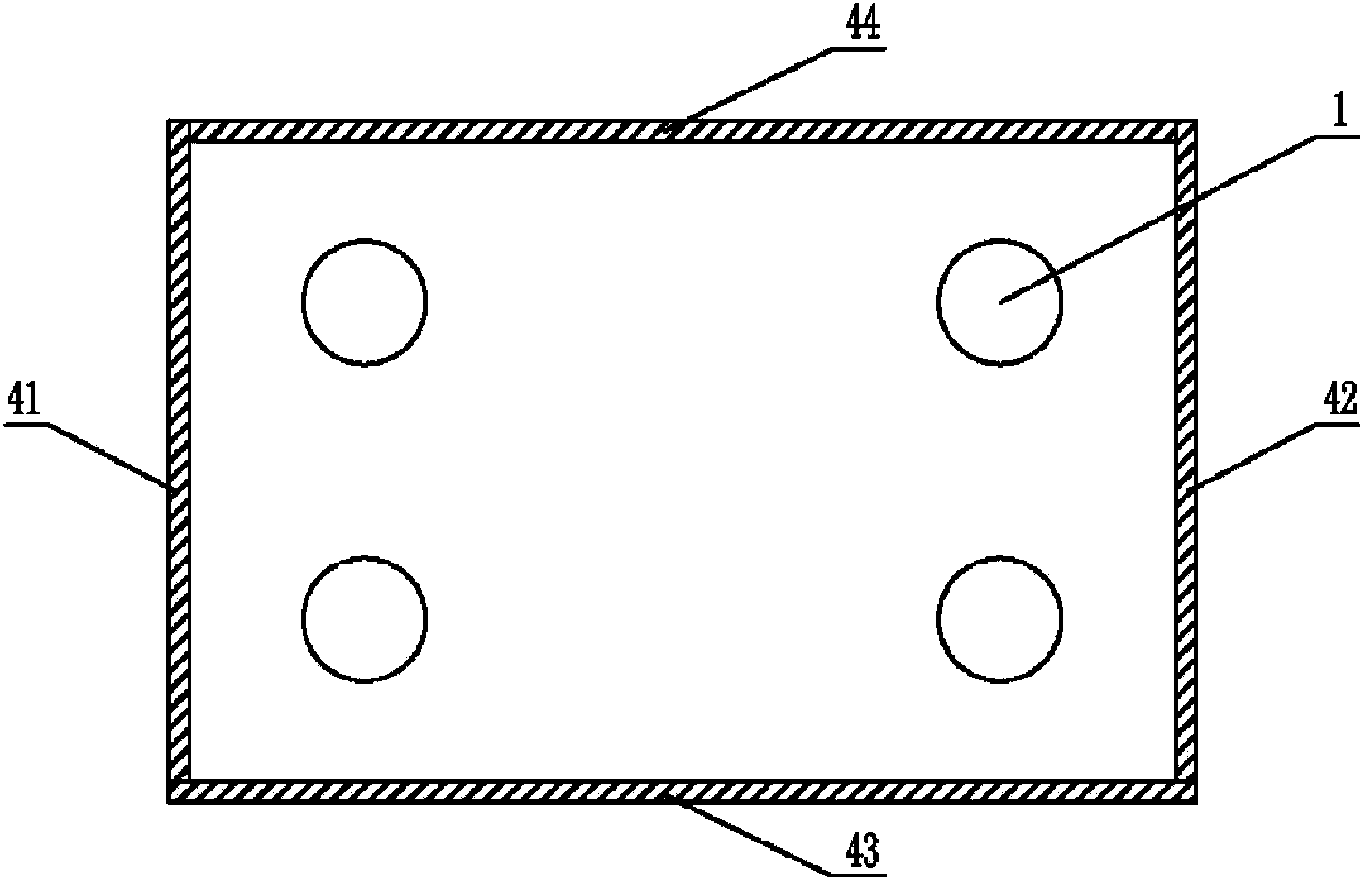 Steel hanging box system for underwater high-rise pile cap construction and construction technology thereof