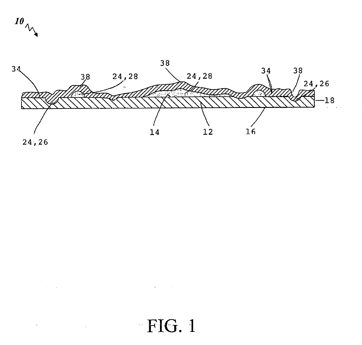 Metallic Sheet With Deposited Structured Images And Method Of Manufacture