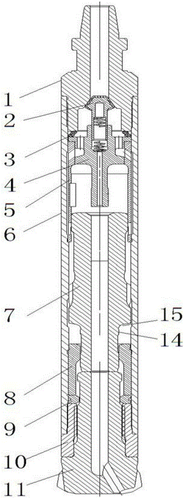 High-air-pressure quick-percussion down-the-hole percussive drill tool