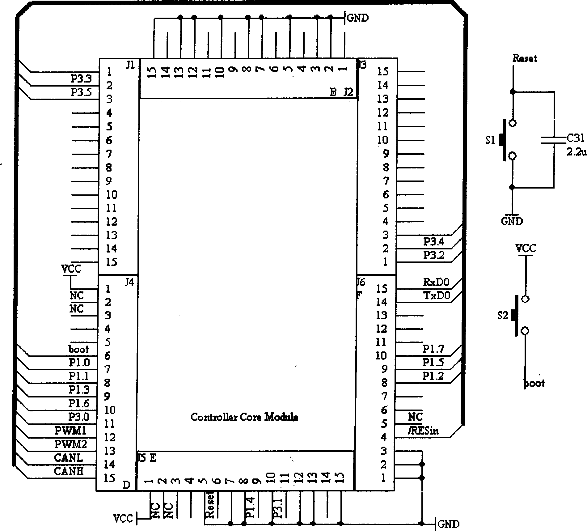 Underwate self-navigation platform control system