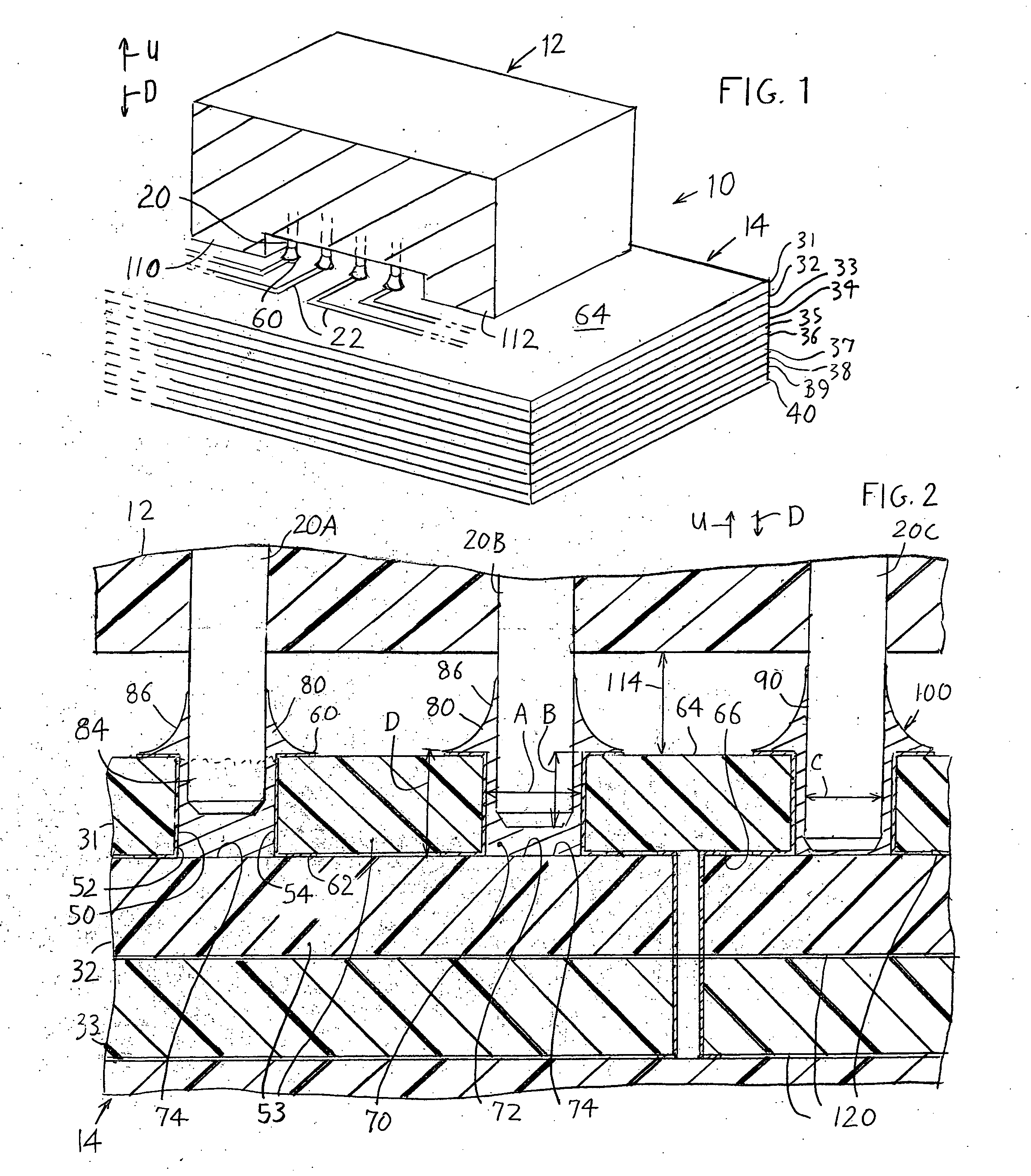 Enhanced blind hole termination of pin to PCB