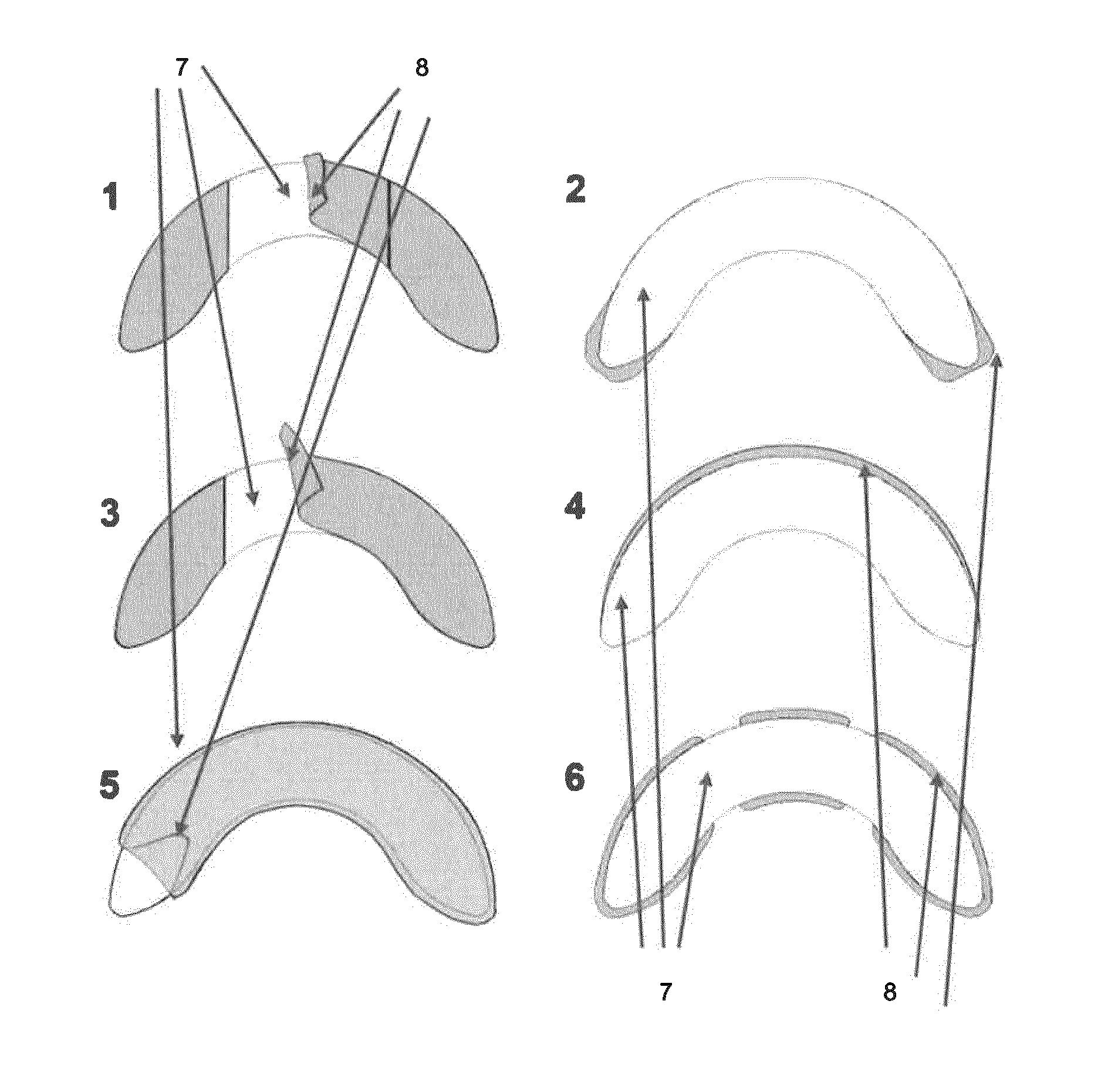 Flange extender comprising honey