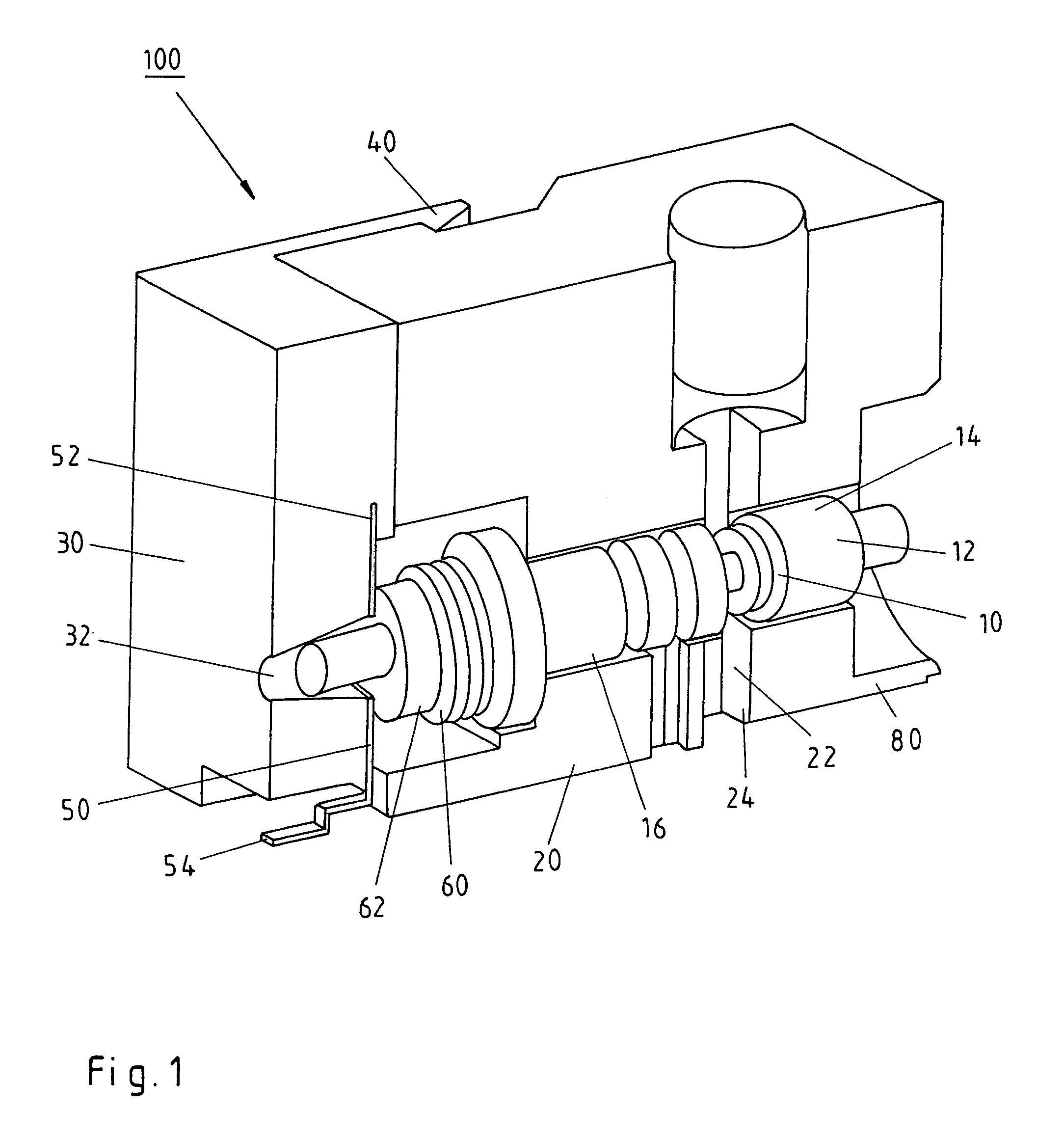 Device for generating oscillations in the high frequency range