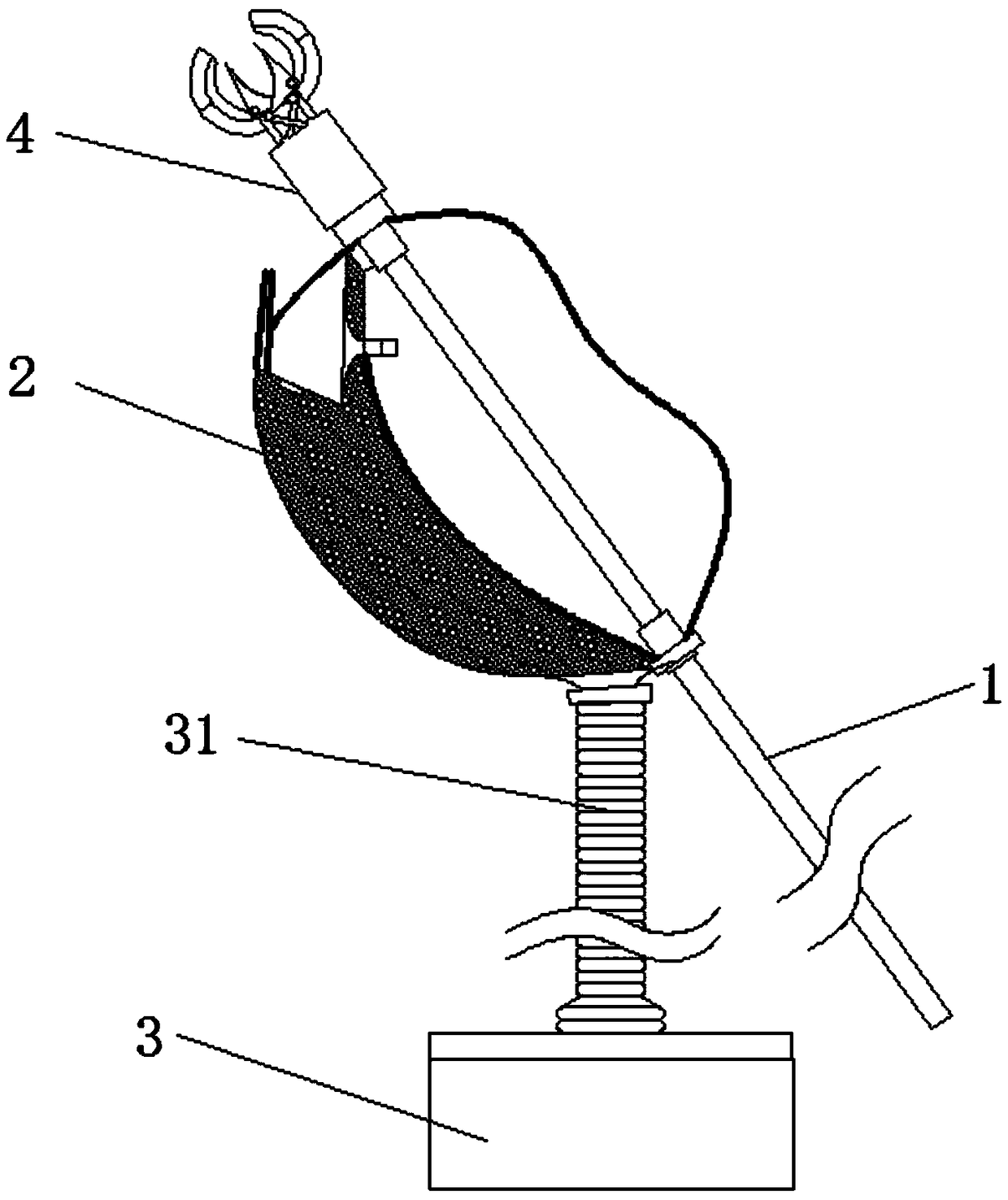 Portable fruit picking device