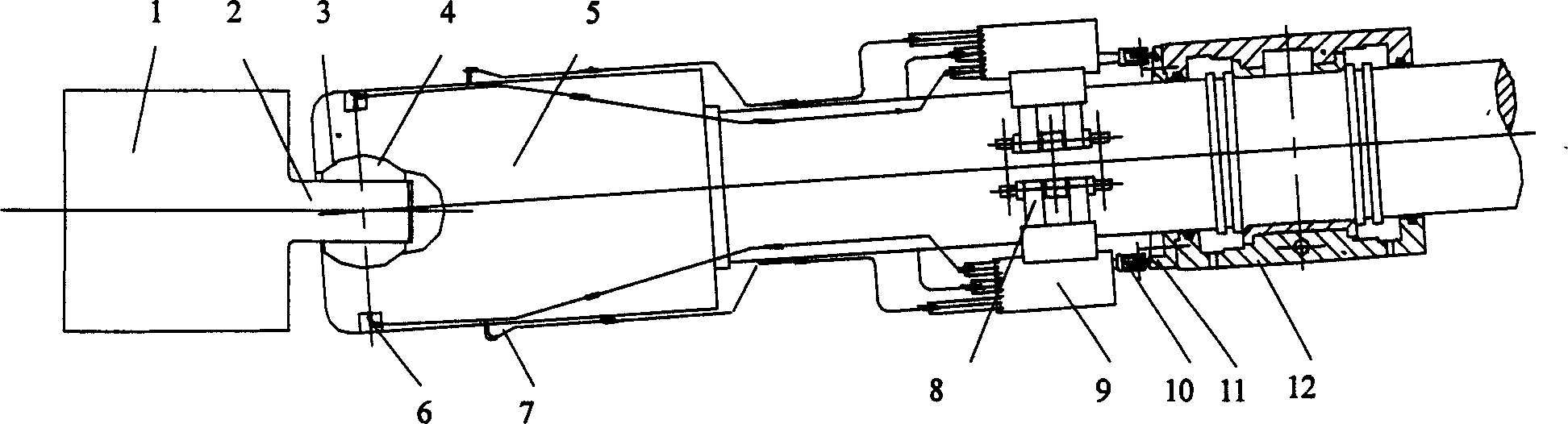 Slider type universal shaft automatic lubricating device