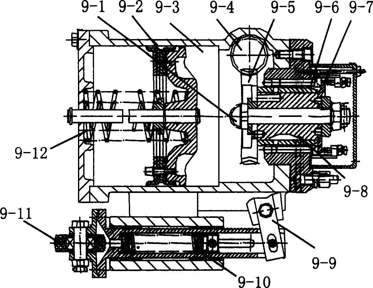 Slider type universal shaft automatic lubricating device