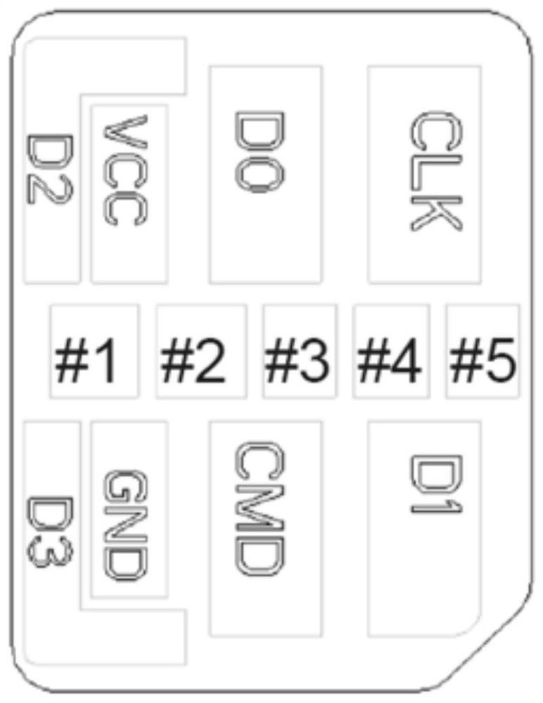 Card base connector for realizing Nano SD 2.0 high-speed transmission