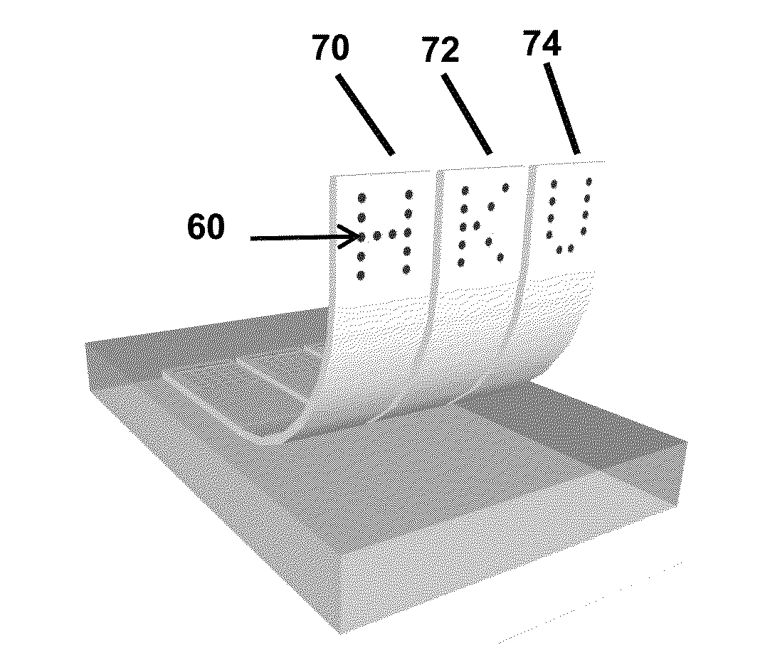 Flexible GAN light-emitting diodes