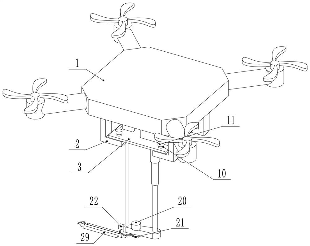 Power transmission line ice melting robot