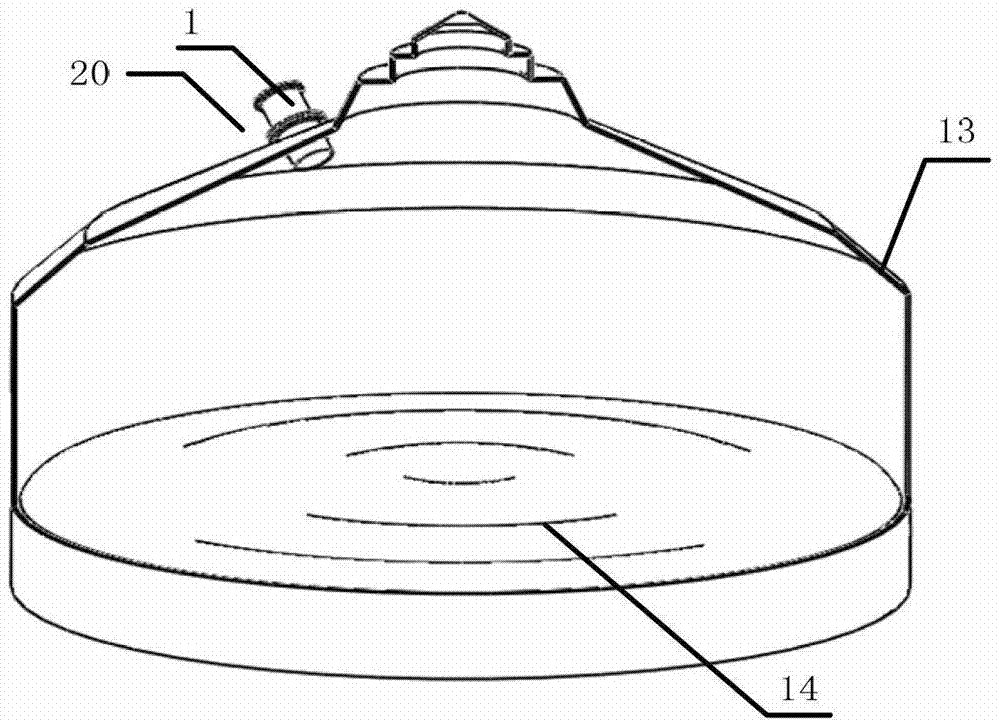 Device for measuring material surface by using blast furnace based on multiple input multiple output (MIMO) radar