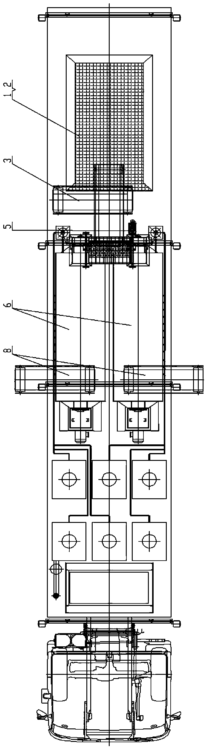 A vehicle-mounted integrated soil washing and repairing device