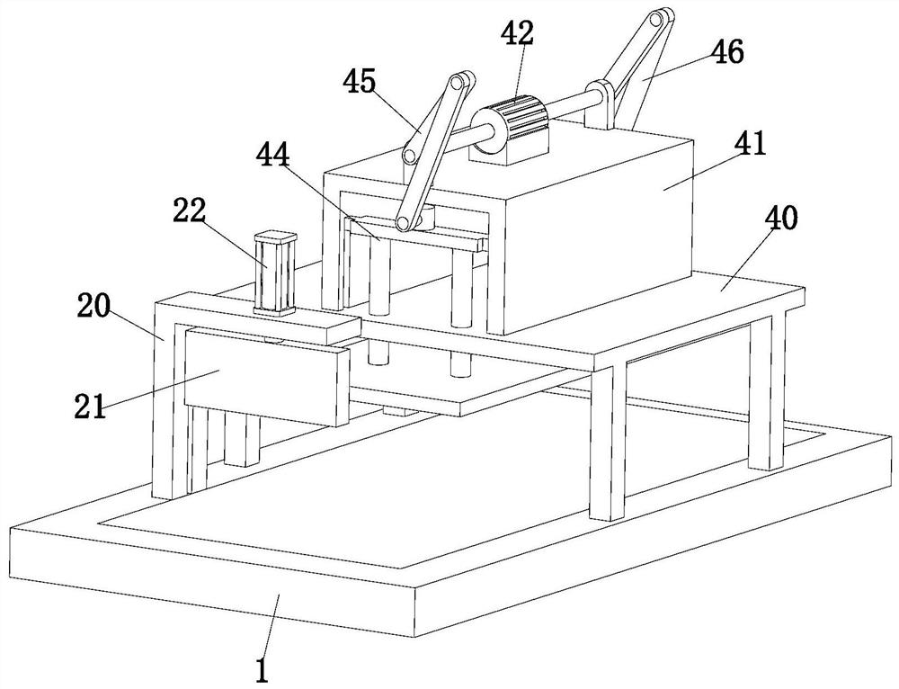 Batch cutting device for medical non-woven fabric masks