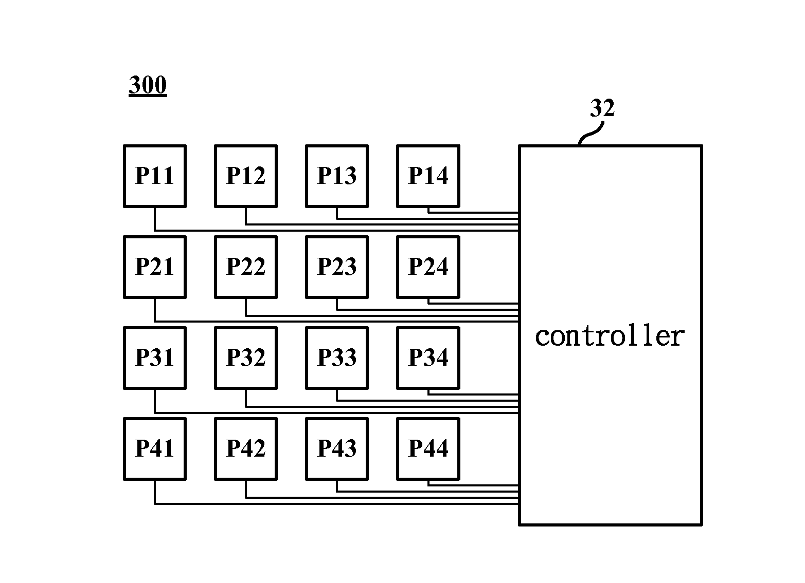 Mutual capacitive touch panel and touch control system