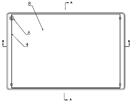 Leakage guiding device for B type enclosure system of LNG ship