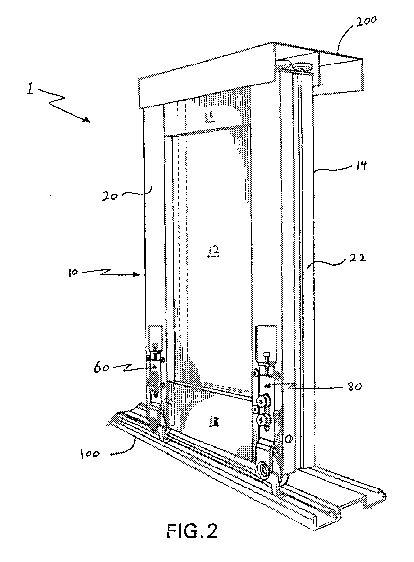 Modular sliding door system