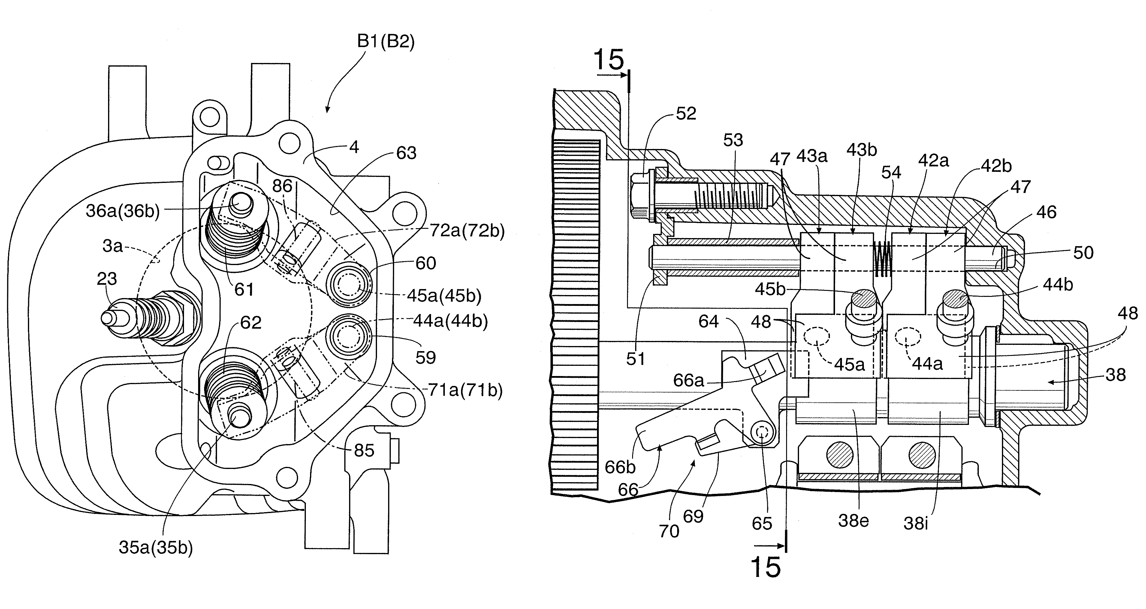 V-type engine