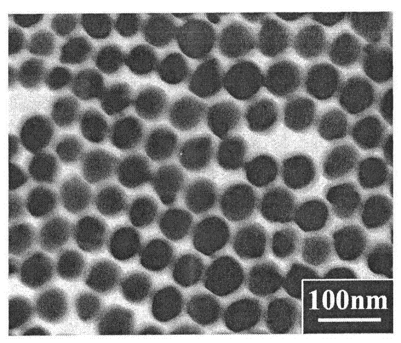 Resistance switch material in Ag/Ag2S core/shell nanometer structure, preparation method and application thereof