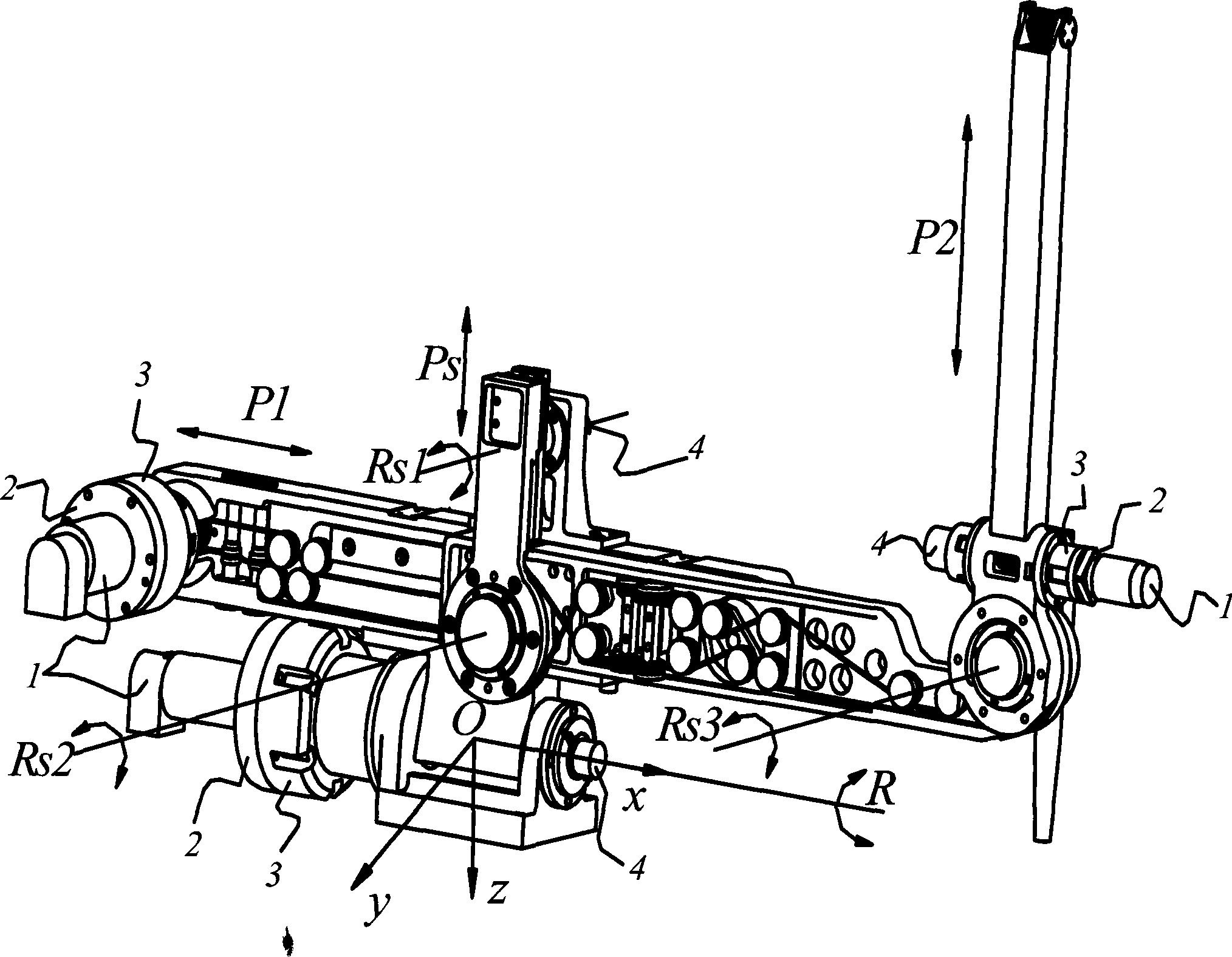 Robot main body system for assisting micro-wound surgical operation