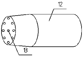 Novel electronic cigarette smoke cartridge and preparation method thereof