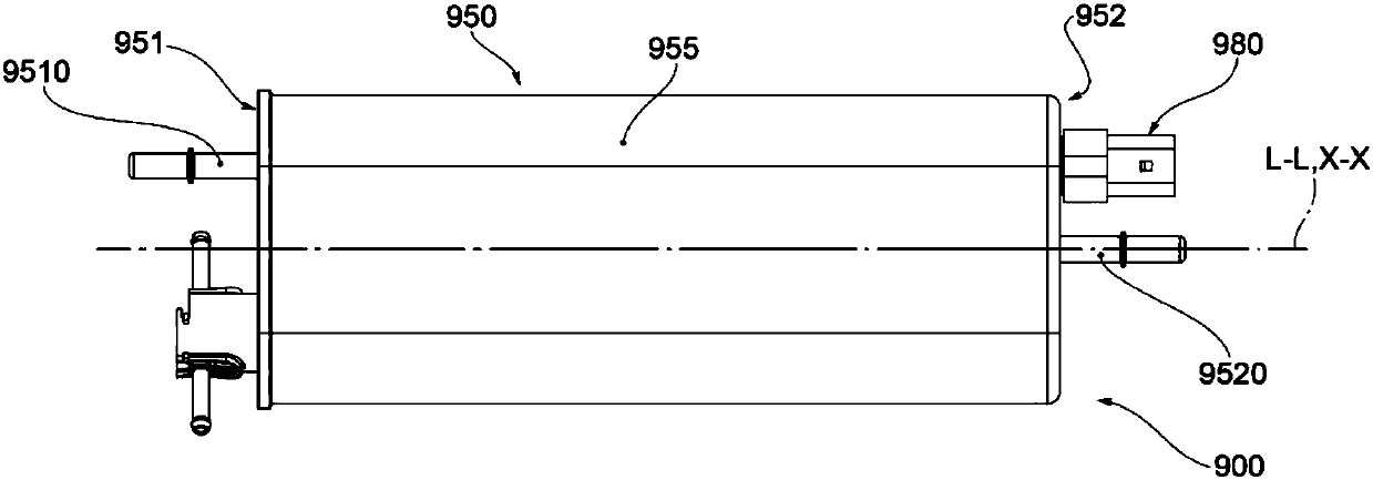 Water separation module, fuel oil filtering and separating assembly and assembling method thereof