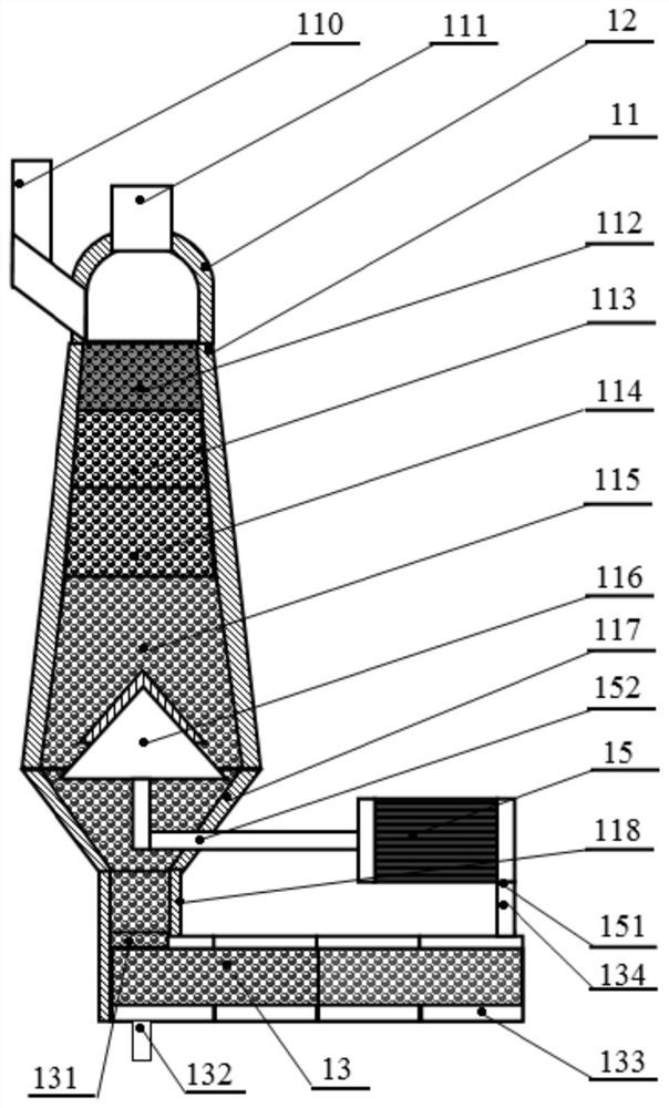 A device and method for preparing compound activator clinker by using semi-dry method desulfurization ash and application of the clinker