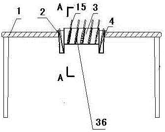 Dining table special for skewer instant boiling and stewing