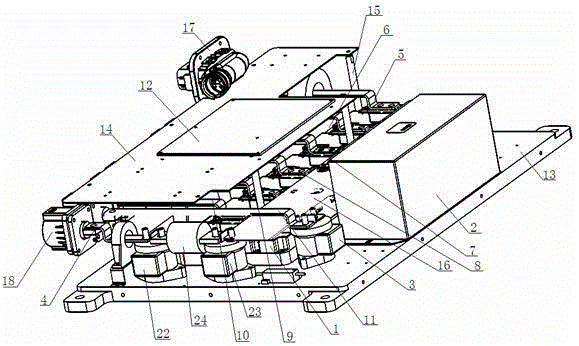 Internal layout structure of switched reluctance machine controller of electric vehicle