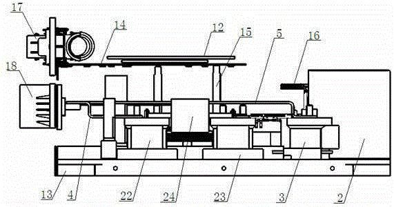 Internal layout structure of switched reluctance machine controller of electric vehicle