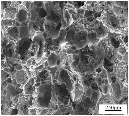 Preparation method of a porous hydroxyapatite/strontium oxide composite bone repair material