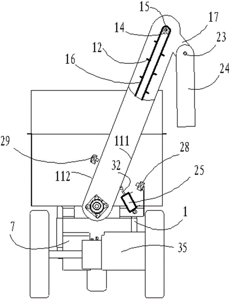 Feed feeding cart