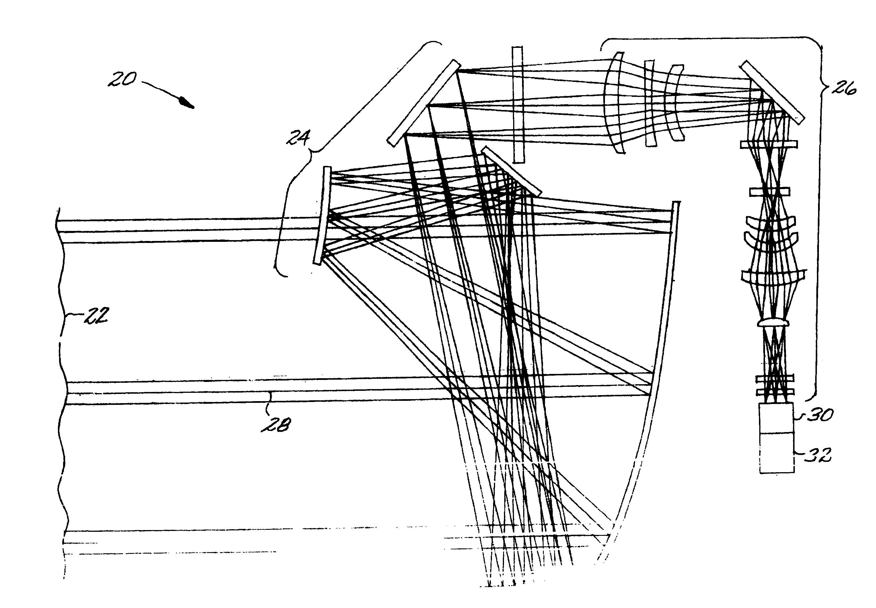 Two F-number, two-color sensor system