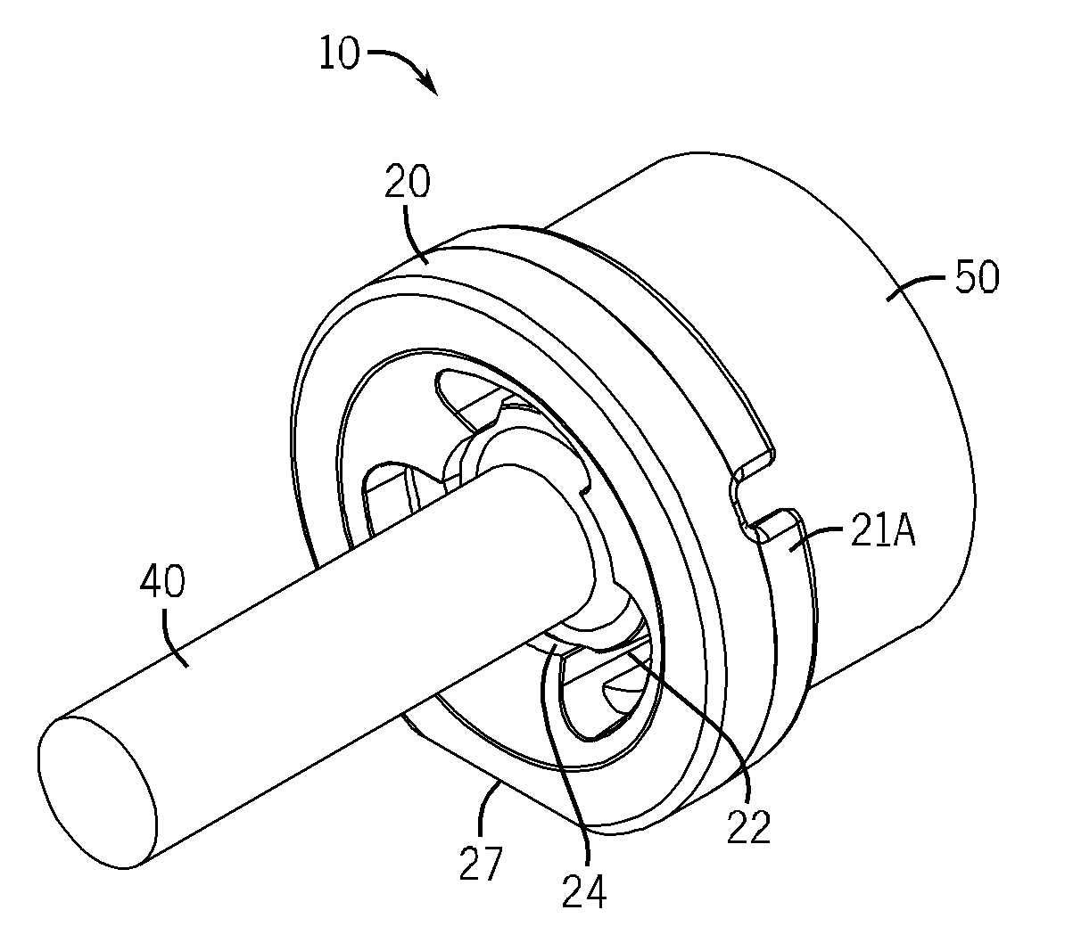 Push-in connector