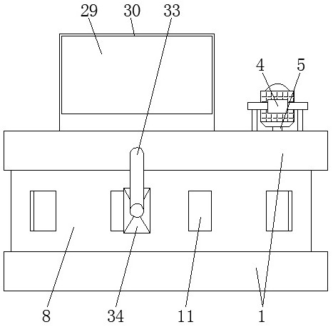 A conveying device for automatic equivalent filler used in bio-organic fertilizer production line