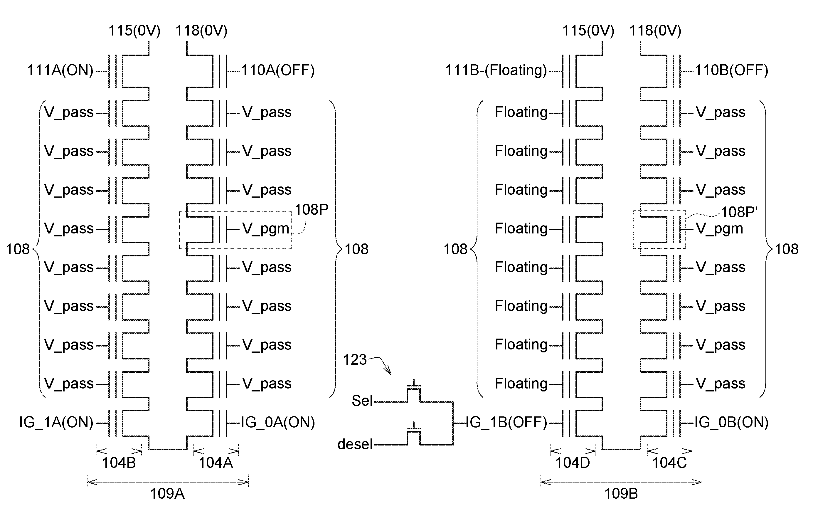 Three dimensional memory device