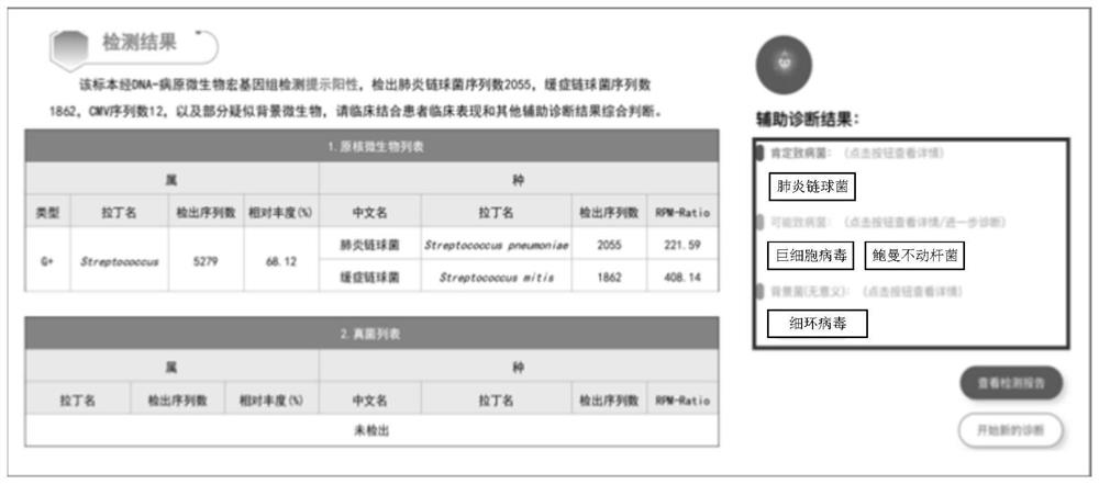 Microbial information interpretation method and device, equipment and storage medium