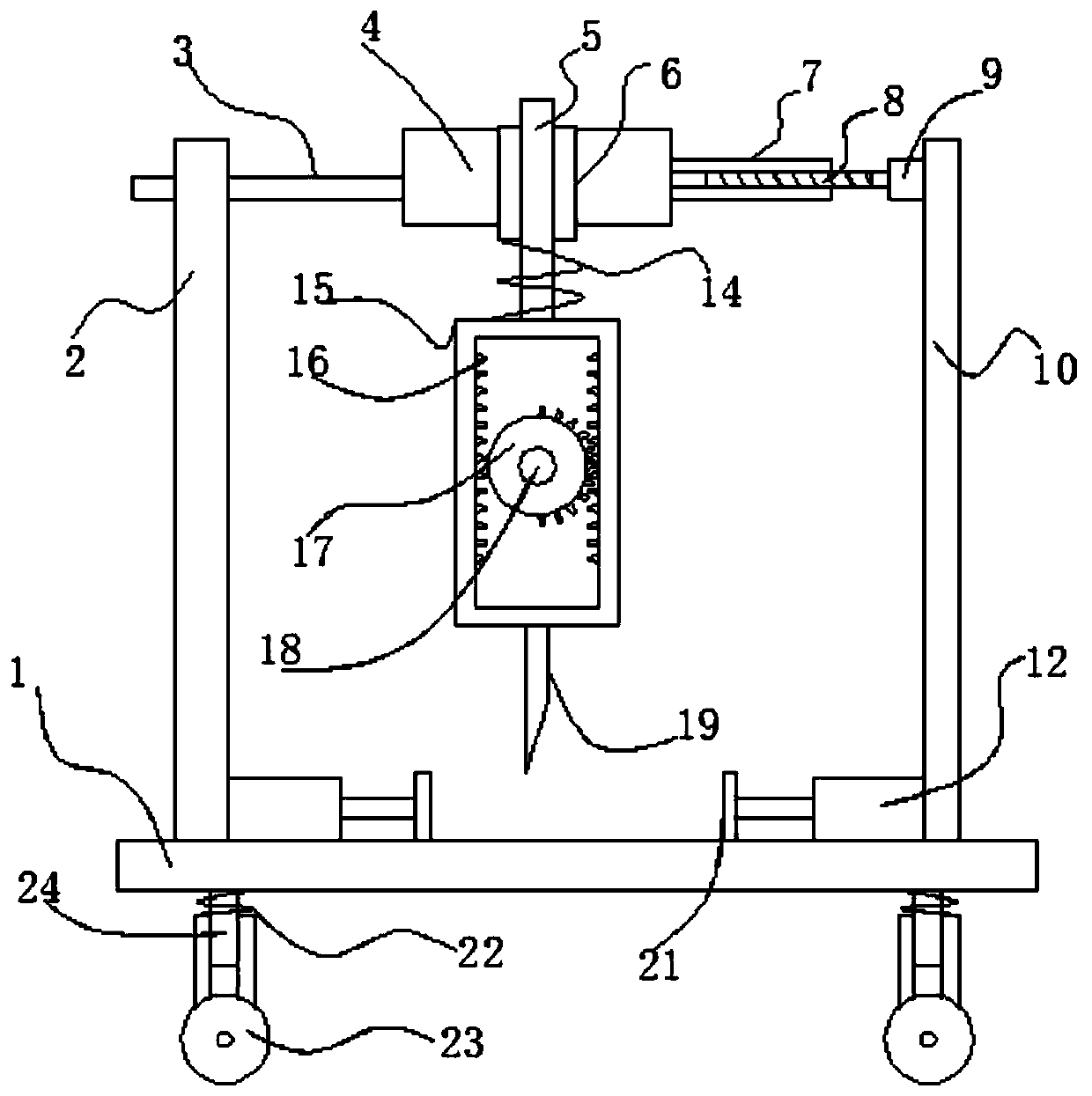 Processing device for uniform-thickness slices of traditional Chinese medicine